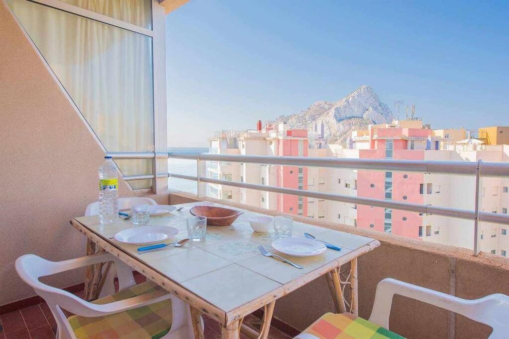 Apartamento En Calpe En 1ª Linea De Playa. Aguamarina Buitenkant foto